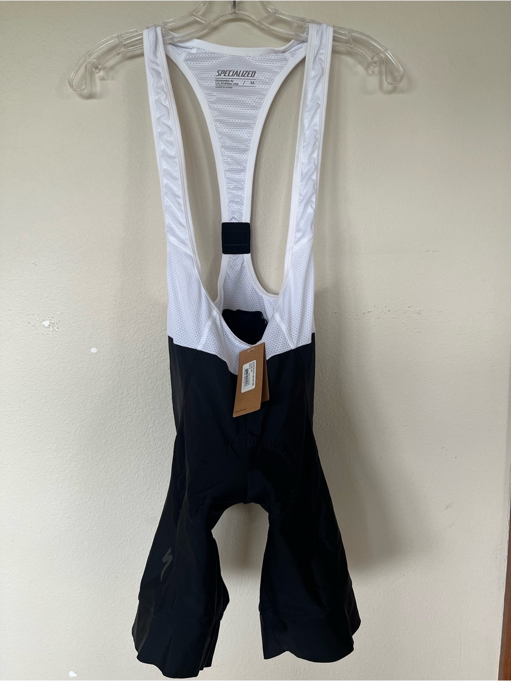 Specialized Road 1.0 Bib Short Womens Medium Black Padded Cycling Chamois